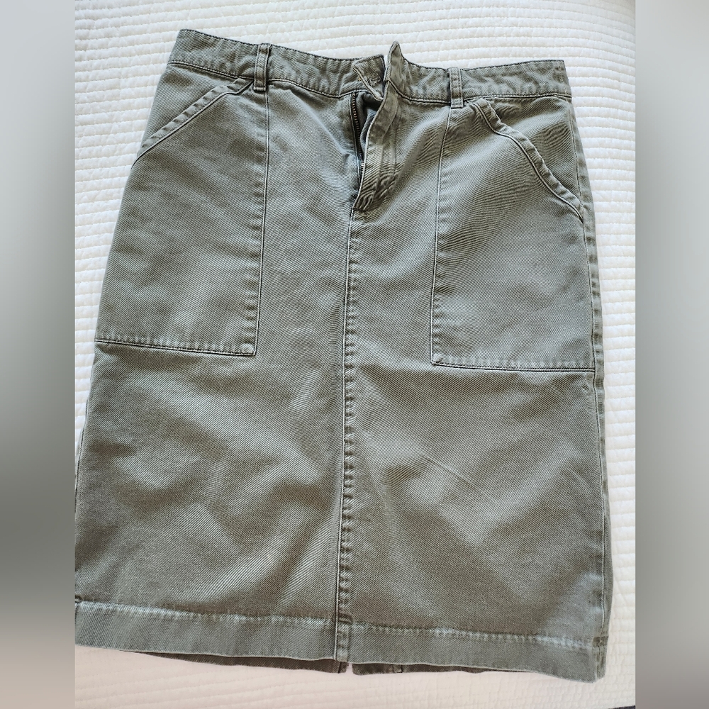 Vintage Gap Olive Green Women's Skirt